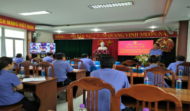 Viện kiểm sát nhân dân tỉnh Khánh Hòa tổ chức Hội nghị trực tuyến tập huấn chuyên đề về kỹ năng kiểm sát tạm giữ, tạm giam và kiểm sát thi hành dân sự