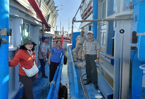 Kiểm sát việc cưỡng chế, kê biên tàu đánh cá để thi hành án