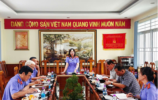 Chi bộ 3 thuộc đảng bộ viện kiểm sát nhân dân tỉnh khánh hòa tổ chức sinh hoạt chi bộ thường kỳ tháng 6/2026