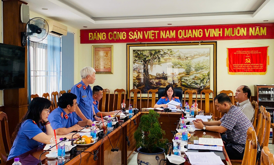 Chi bộ 3 thuộc đảng bộ viện kiểm sát nhân dân tỉnh khánh hòa tổ chức sinh hoạt chi bộ thường kỳ tháng 6/2026