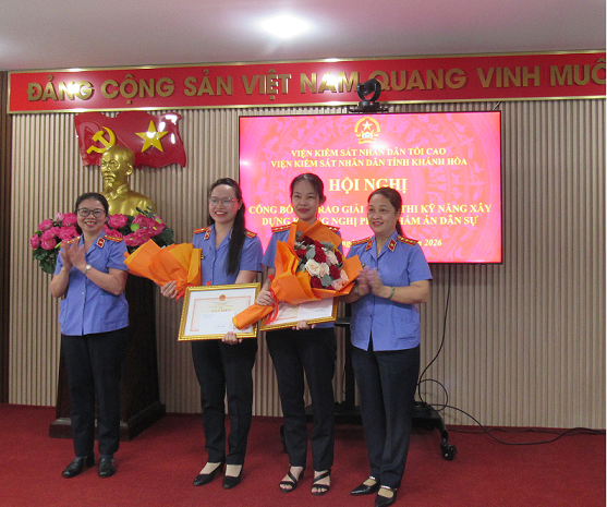 Viện kiểm sát nhân dân tỉnh Khánh Hòa tổ chức cuộc thi “Kỹ năng xây dựng kháng nghị phúc thẩm án dân sự” năm 2026