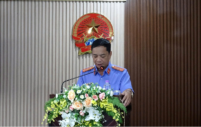 Phòng 7 - Viện kiểm sát nhân dân tỉnh Khánh Hòa tổ chức Hội nghị trực tuyến chuyên đề về phương pháp nhận diện bản án hình sự có vi phạm pháp luật để thực hiện quyền kháng nghị, kiến nghị