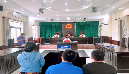 Lãnh đạo Viện kiểm sát nhân dân Khu vực 8 – Khánh Hoà trực tiếp thực hành quyền công tố, kiểm sát xét xử vụ án hình sự