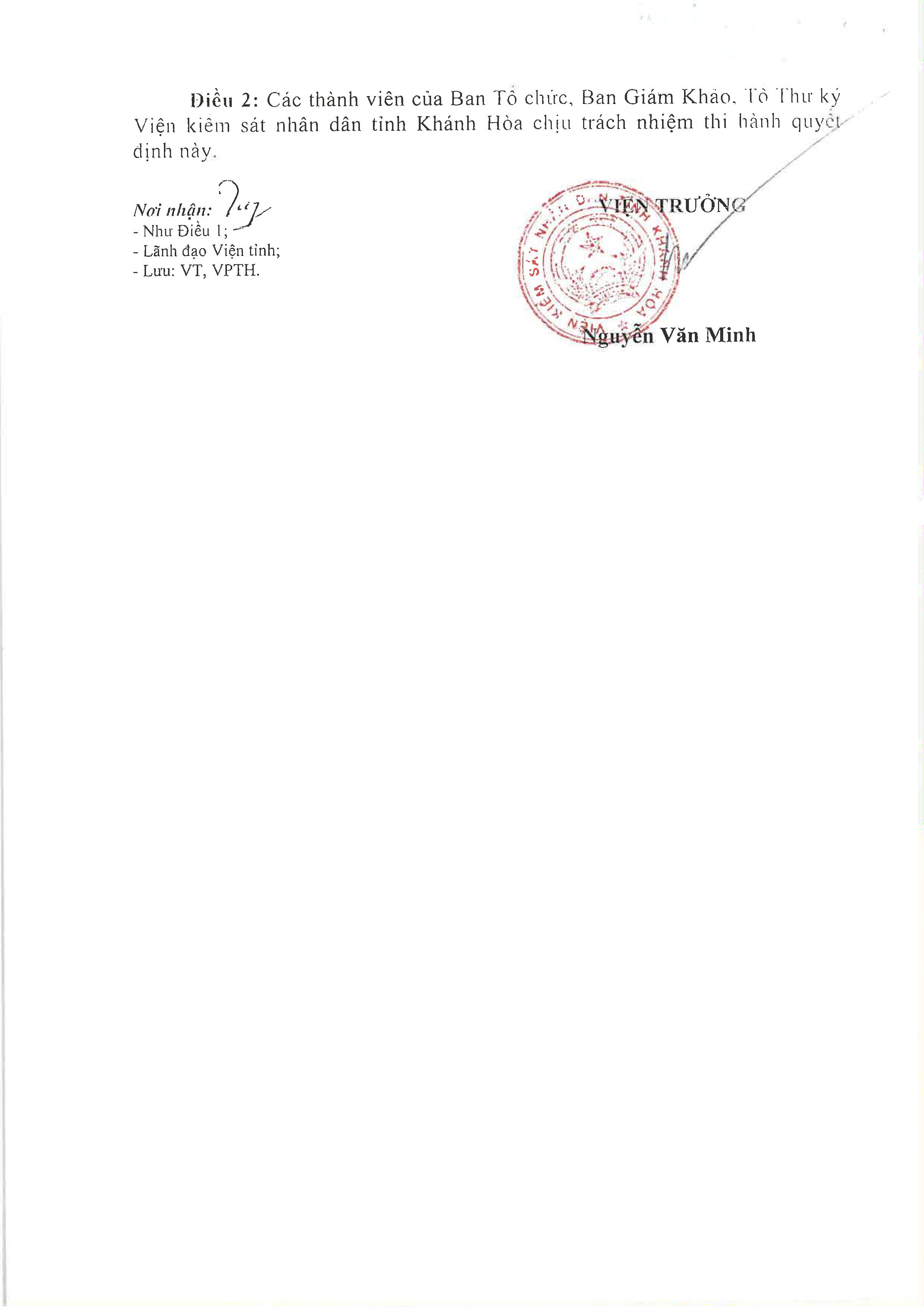 Quyết định thành lập Ban Tổ chức, Ban Giám khảo, Tổ Thư ký Cuộc thi Báo cáo án dân sự bằng sơ đồ tư duy năm 2024
