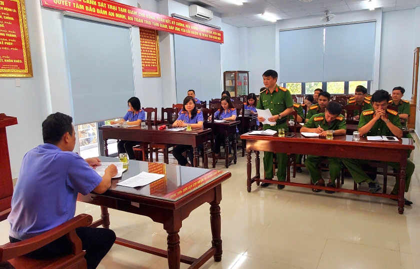 Viện kiểm sát nhân dân tỉnh Khánh Hòa trực tiếp kiểm sát việc tạm giữ, tạm giam và thi hành án phạt tù tại Trại tạm giam số 1 và số 2 – Công an tỉnh Khánh Hòa