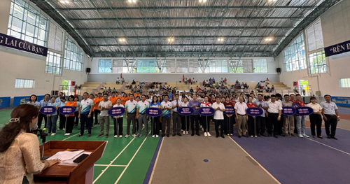 Viện KSND tỉnh khánh hòa tổ chức hội thao hai cấp lần thứ nhất hướng tới kỷ niệm 66 năm ngày thành lập ngành kiểm sát nhân dân (26/7/1960 - 26/7/2026)