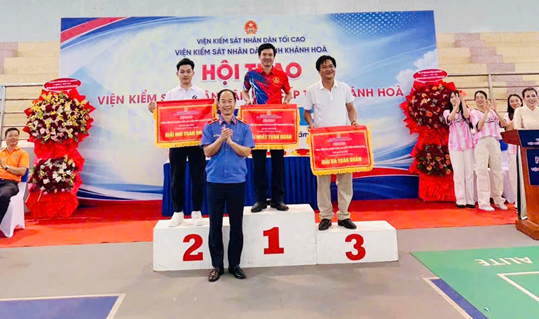 Viện KSND tỉnh khánh hòa tổ chức hội thao hai cấp lần thứ nhất hướng tới kỷ niệm 66 năm ngày thành lập ngành kiểm sát nhân dân (26/7/1960 - 26/7/2026)