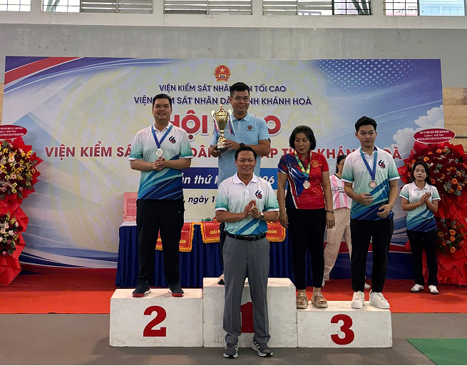 Viện KSND tỉnh khánh hòa tổ chức hội thao hai cấp lần thứ nhất hướng tới kỷ niệm 66 năm ngày thành lập ngành kiểm sát nhân dân (26/7/1960 - 26/7/2026)