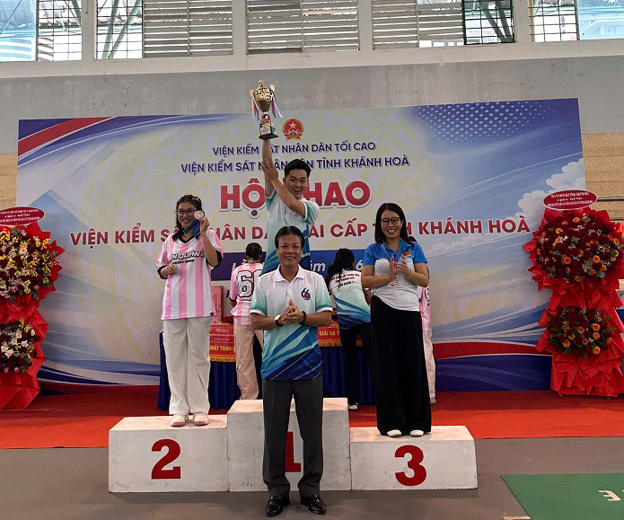 Viện KSND tỉnh khánh hòa tổ chức hội thao hai cấp lần thứ nhất hướng tới kỷ niệm 66 năm ngày thành lập ngành kiểm sát nhân dân (26/7/1960 - 26/7/2026)