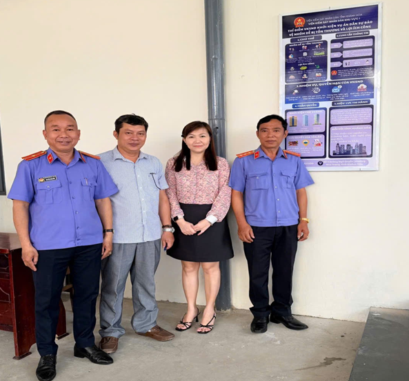 Viện kiểm sát nhân dân Khu vực 1 – Khánh Hòa phối hợp phổ biến, tuyên truyền Nghị quyết 205/2025/QH15 của Quốc hội