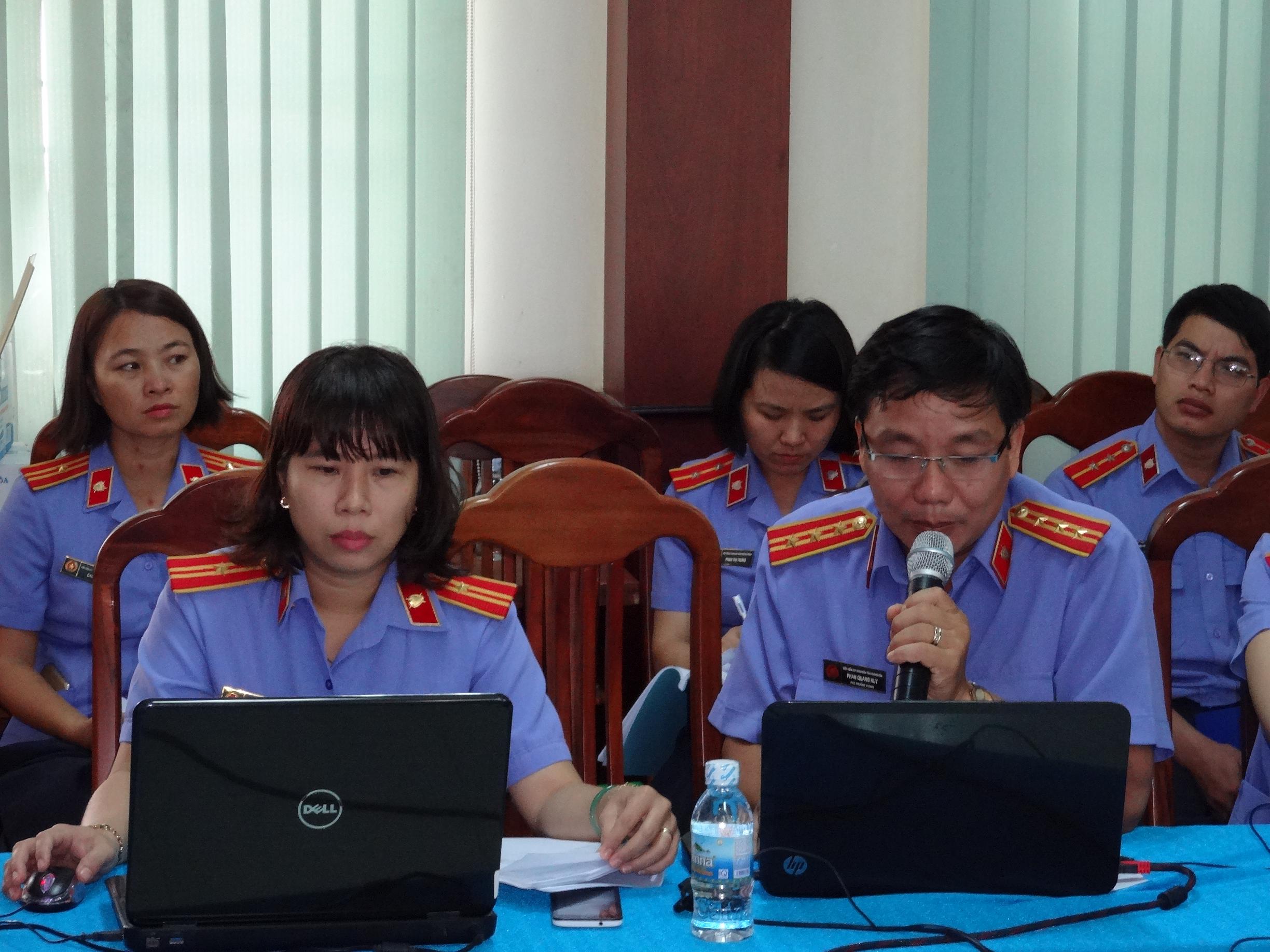 Hội nghị tập huấn công tác thống kê và công nghệ thông tin ngành Kiểm sát Khánh Hòa năm 2016