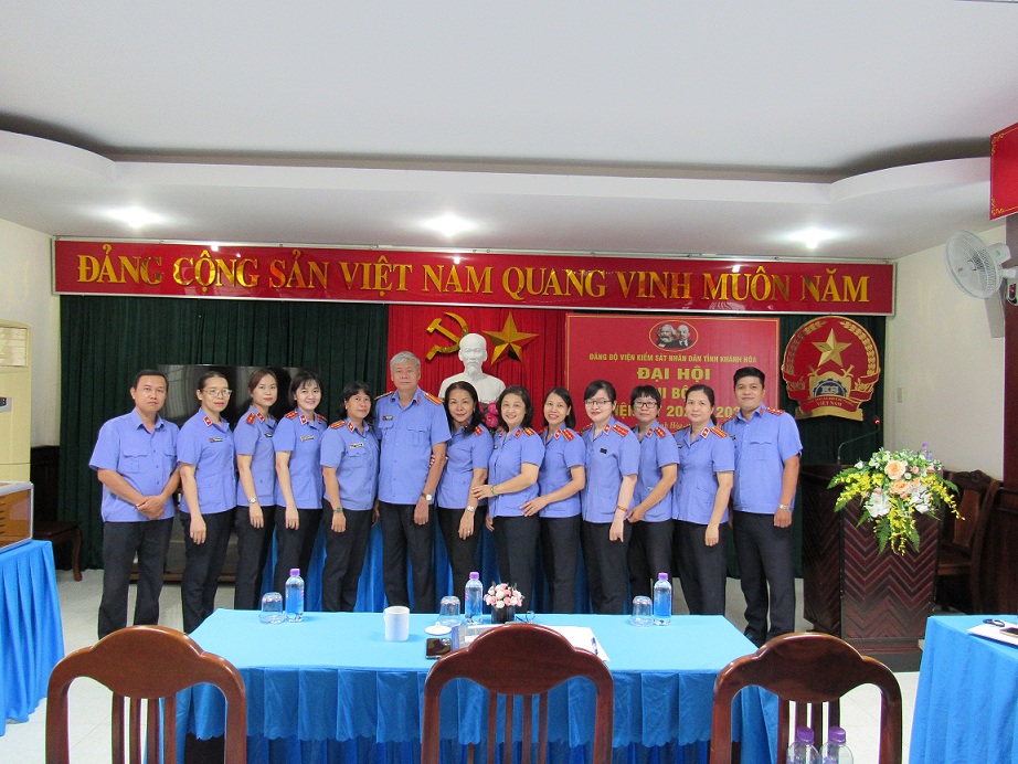 Chi bộ 1 Đảng bộ VKSND tỉnh Khánh Hòa tổ chức Đại hội Chi bộ nhiệm kỳ 2022 - 2025