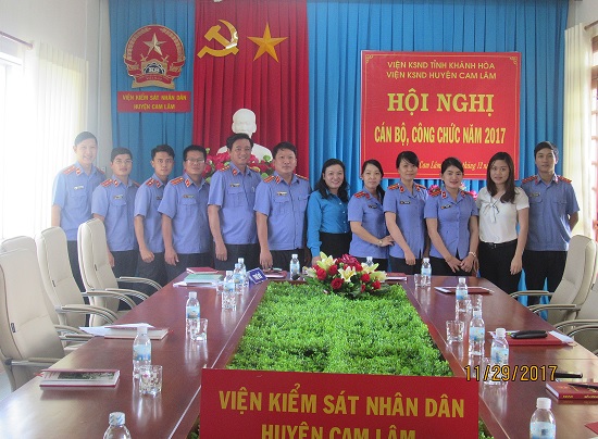 Ngành Kiểm sát Khánh Hòa tổ chức Hội nghị cán bộ, công chức năm 2017