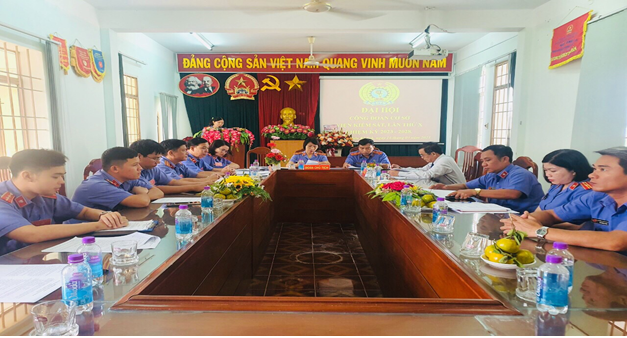 CÔNG ĐOÀN CƠ SỞ VIỆN KIỂM SÁT HUYỆN VẠN NINH TỔ CHỨC ĐẠI HỘI NHIỆM KỲ 2023 - 2028