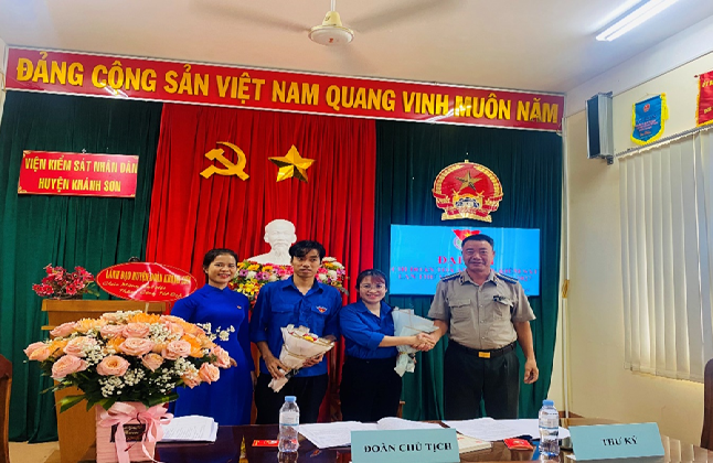 ĐẠI HỘI CHI ĐOÀN TÒA ÁN – VIỆN KIỂM SÁT NHÂN DÂN HUYỆN KHÁNH SƠN LẦN THỨ VI, NHIỆM KỲ 2022 - 2024