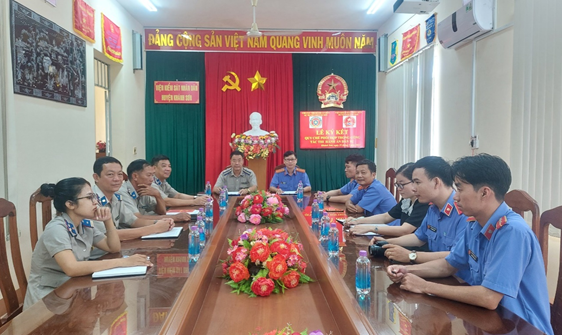 Ký kết Quy chế phối hợp liên ngành trong công tác thi hành án dân sự