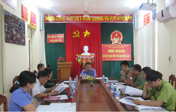 Viện kiểm sát nhân dân huyện Khánh Sơn tổ chức Hội nghị ký kết Giao ước thi đua năm 2021