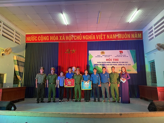 Viện kiểm sát nhân dân huyện Khánh Vĩnh phối hợp đẩy mạnh các hoạt động tuyên truyền phòng, chống ma túy trên địa bàn