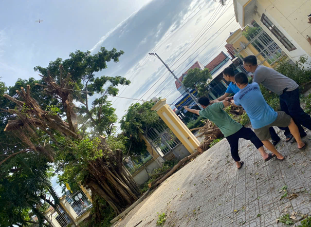 VIỆN KIỂM SÁT NHÂN DÂN KHU VỰC 4 – KHÁNH HÒA CHỦ ĐỘNG TRIỂN KHAI CÁC BIỆN PHÁP ĐỂ ỨNG PHÓ BÃO SỐ 13