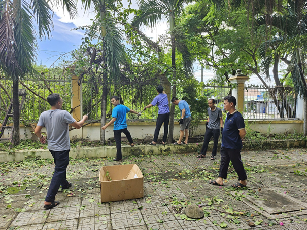 VIỆN KIỂM SÁT NHÂN DÂN KHU VỰC 4 – KHÁNH HÒA CHỦ ĐỘNG TRIỂN KHAI CÁC BIỆN PHÁP ĐỂ ỨNG PHÓ BÃO SỐ 13