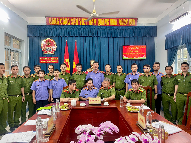 Viện kiểm sát nhân dân khu vực 7 – Khánh Hòa  và Công an các xã ký kết Quy chế phối hợp trong công tác tiếp nhận, phân loại, xử lý tố giác, tin báo về tội phạm và kiến nghị khởi tố