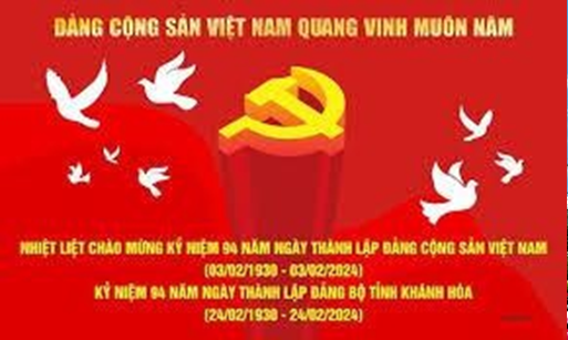 Mừng Đảng quang vinh - Mừng xuân Giáp Thìn năm 2024