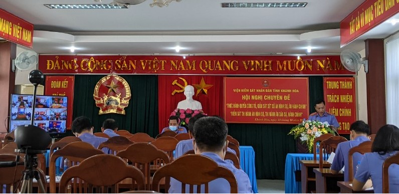 Thực trạng và giải pháp nâng cao chất lượng kháng nghị ngang cấp  đối với các vụ án hình sự trên địa bàn tỉnh Khánh Hòa