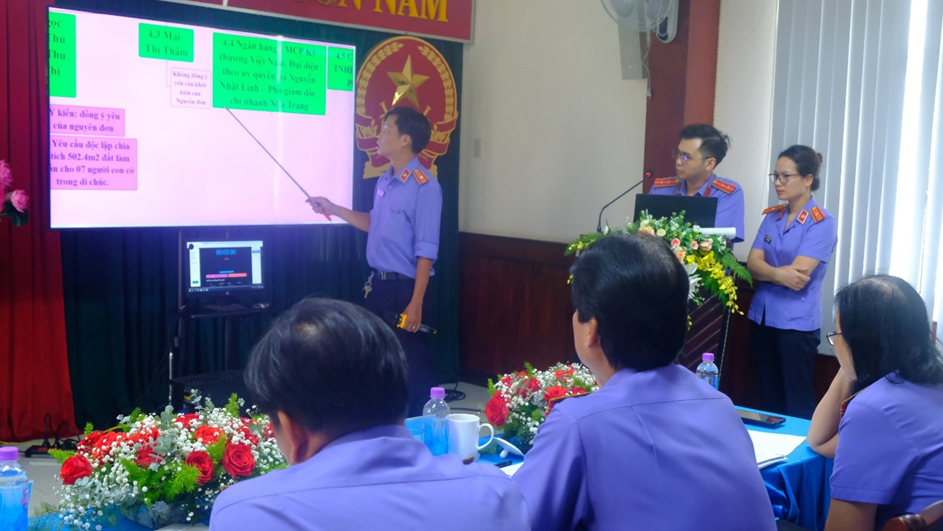 VIỆN KIỂM SÁT NHÂN DÂN TỈNH KHÁNH HÒA TỔ CHỨC CUỘC THI “BÁO CÁO ÁN DÂN SỰ BẰNG SƠ ĐỒ TƯ DUY NĂM 2024”