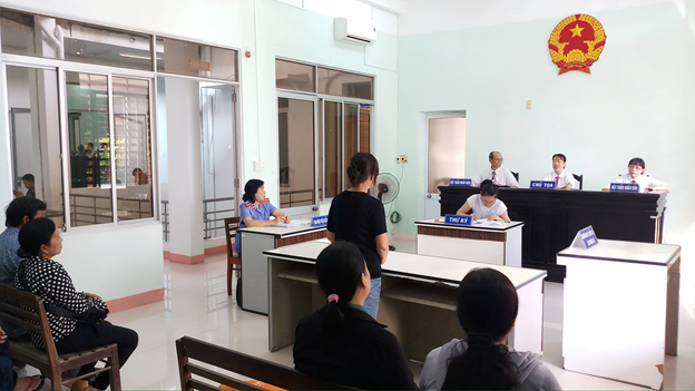 Phòng 9 – Viện kiểm sát nhân dân Tỉnh Khánh Hòa phối hợp với Tòa án nhân dân Tỉnh Khánh Hòa tổ chức phiên tòa dân sự sơ thẩm rút kinh nghiệm