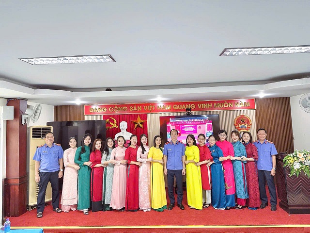 Ban Vì sự tiến bộ phụ nữ Viện kiểm sát nhân dân tỉnh Khánh Hòa tổ chức kỷ niệm Ngày Phụ nữ Việt Nam