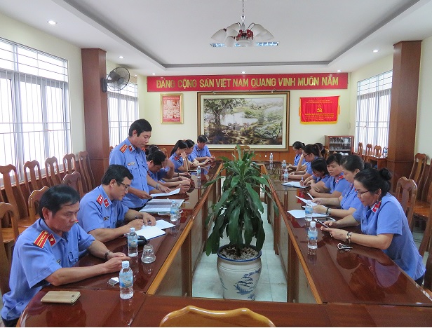 Kết luận thanh tra việc quản lý, sử dụng tài sản công tại Văn phòng Viện KSND tỉnh Khánh Hòa.