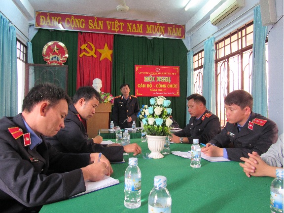 Ngành Kiểm sát Khánh Hòa tổ chức Hội nghị cán bộ, công chức năm 2017