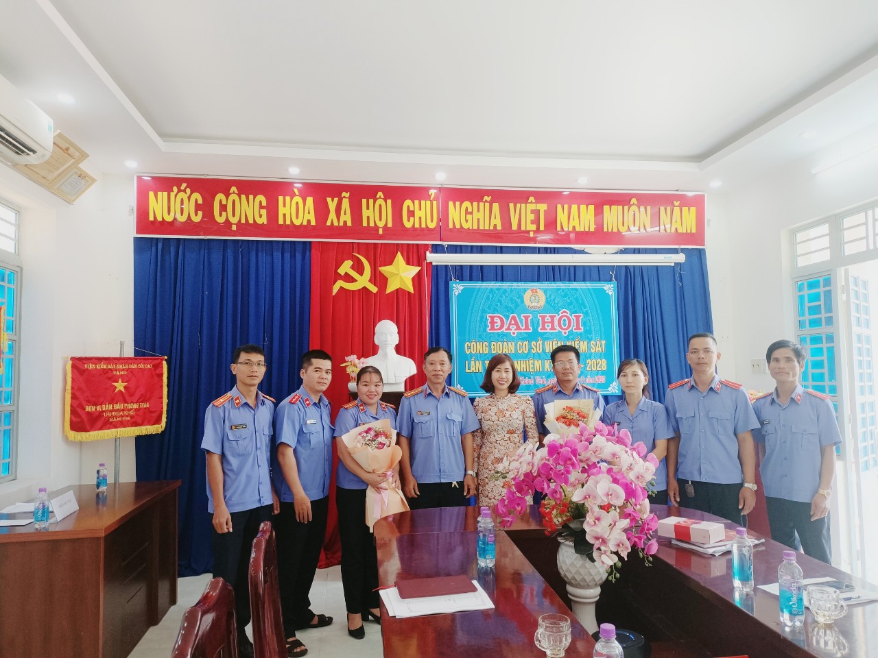 CÔNG ĐOÀN CƠ SỞ VIỆN KIỂM SÁT HUYỆN VẠN NINH TỔ CHỨC ĐẠI HỘI NHIỆM KỲ 2023 - 2028