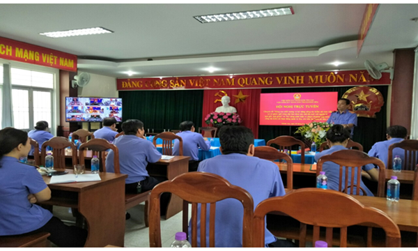 VIỆN KIỂM SÁT NHÂN DÂN TỈNH KHÁNH HÒA TỔ CHỨC HỘI NGHỊ TRỰC TUYẾN TẬP HUẤN CHUYÊN ĐỀ VỀ KỸ NĂNG KIỂM SÁT TẠM GIỮ, TẠM GIAM VÀ KIỂM SÁT THI HÀNH DÂN SỰ