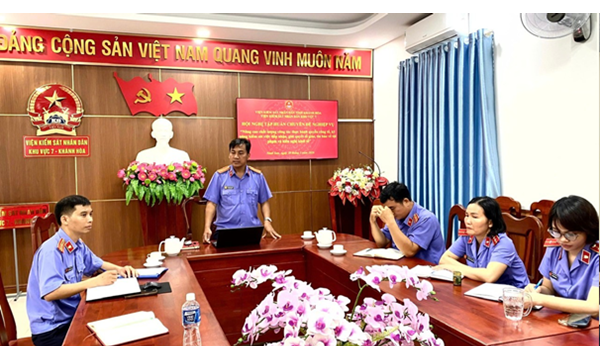 Viện kiểm sát nhân dân khu vực 7 - khánh hòa tổ...