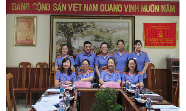 KHỐI THI ĐUA SỐ 2 – VIỆN KIỂM SÁT NHÂN DÂN TỈNH KHÁNH...