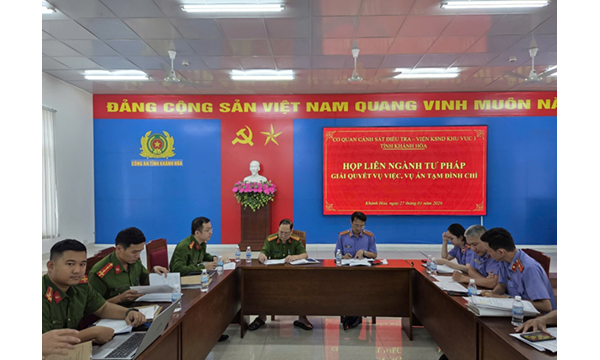 Cơ quan Cảnh sát điều tra – Công an tỉnh Khánh Hòa và...
