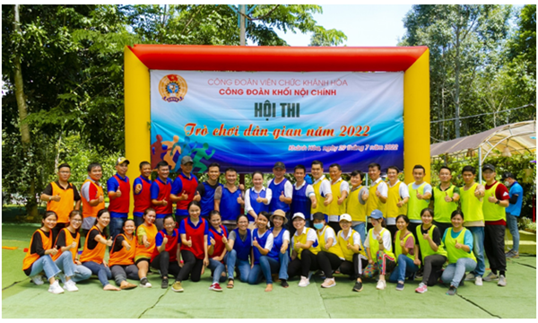 Công đoàn VKSND tỉnh Khánh Hòa tham gia Hội thi “Trò chơi......
