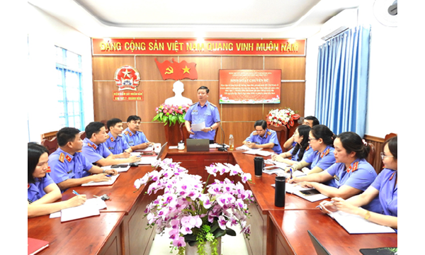 Chi bộ Viện kiểm sát nhân dân khu vực 7 – Khánh...