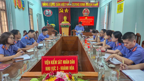 Viện KSND khu vực 3 – Khánh Hòa tổ chức thành công...