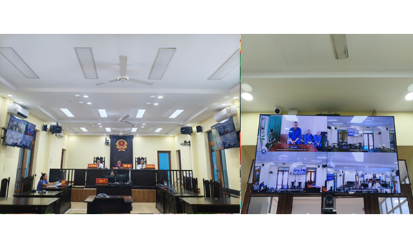 VIỆN KSND KHU VỰC 4 – KHÁNH HÒA PHỐI HỢP TỔ CHỨC PHIÊN TÒA XÉT XỬ TRỰC TUYẾN VỤ ÁN TRỘM CẮP TÀI SẢN