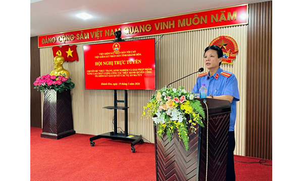 Viện kiểm sát nhân dân tỉnh khánh hòa tổ chức hội...
