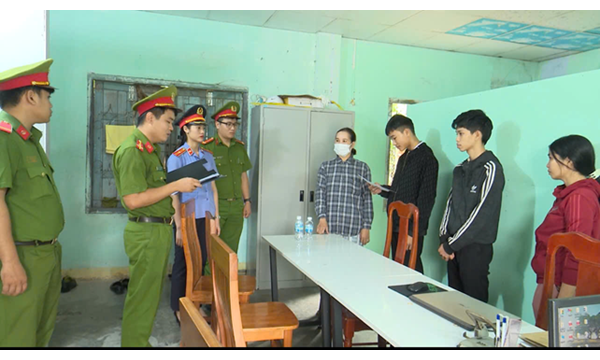CAM LÂM KHỞI TỐ BỊ CAN VÀ BẮT TẠM GIAM NHÓM ĐỐI TƯỢNG GÂY RỐI TRẬT TỰ CÔNG CỘNG