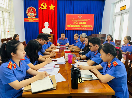 Viện kiểm sát nhân dân Khu vực 6 tổ chức hội nghị triển khai......