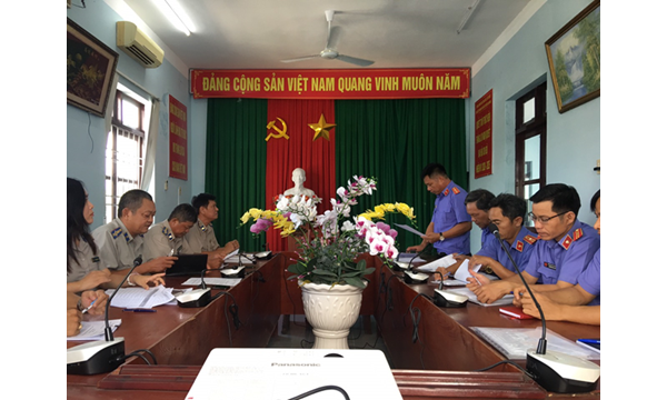 Viện kiểm sát nhân dân huyện Vạn Ninh thông qua dự...