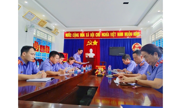 Công bố quyết định thanh tra theo kế hoạch tại Viện...